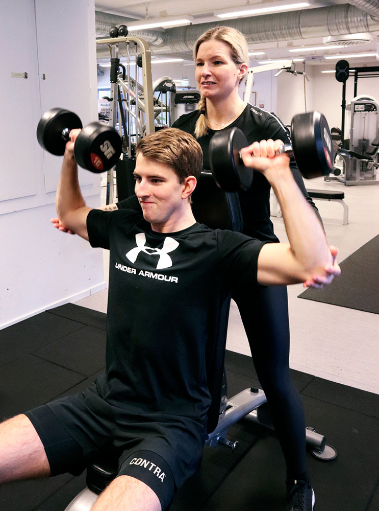 Personlig träning på Gymmet i Moheda